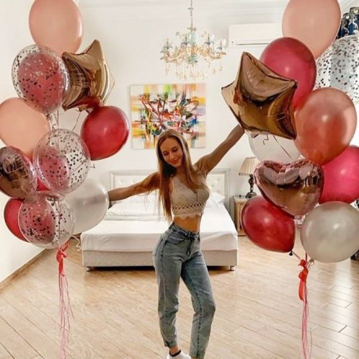 Фонтаны шаров "Селебрити" в Ставрополи