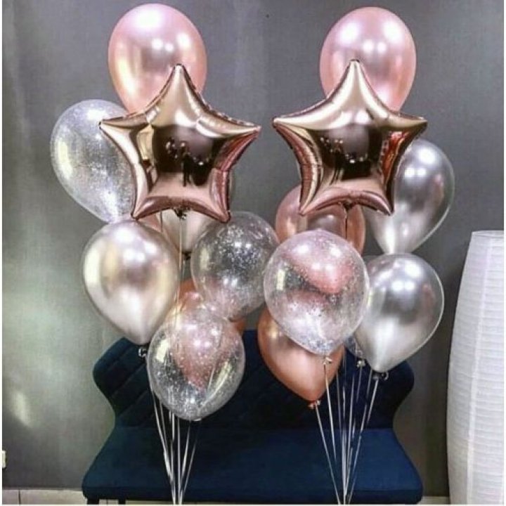 Фонтаны шаров "Дубль старт" в Ставрополи