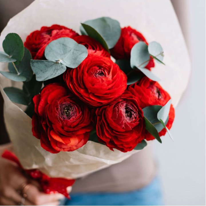 Букет ранункулюсов  в Ставрополи