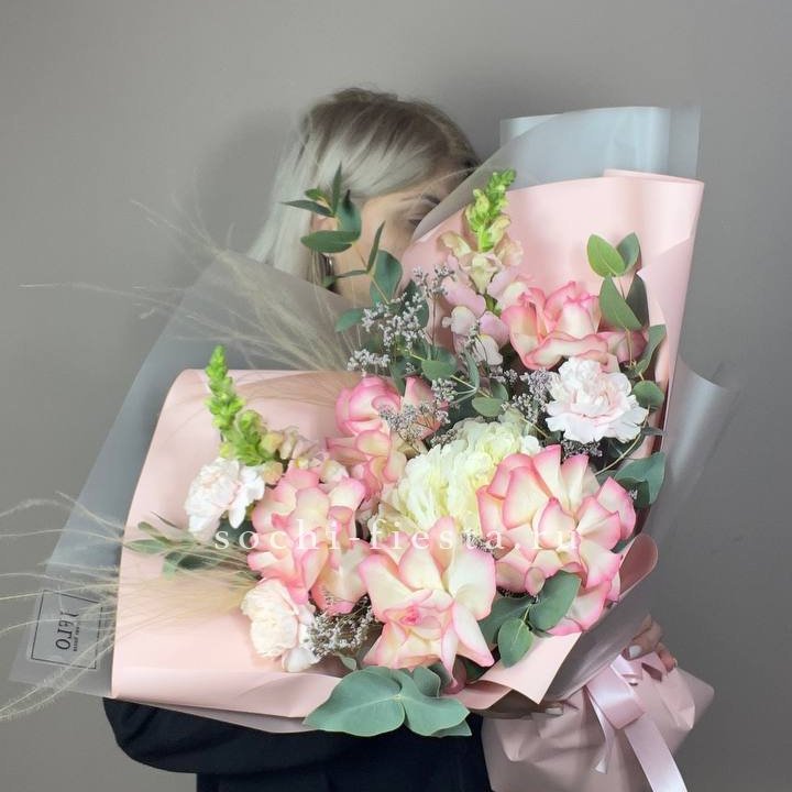  Букет  "Закат для неё" в Ставрополи