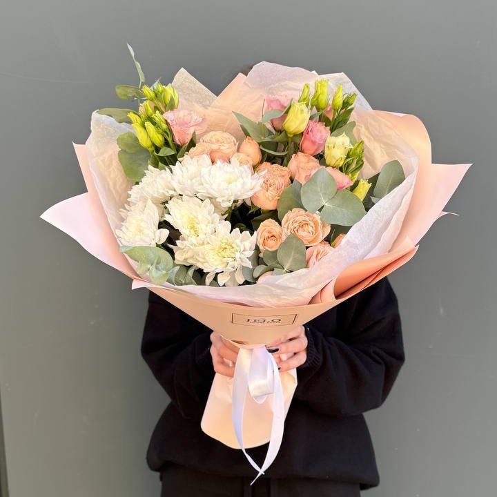 Букет "Персиковая нежность" в Ставрополи