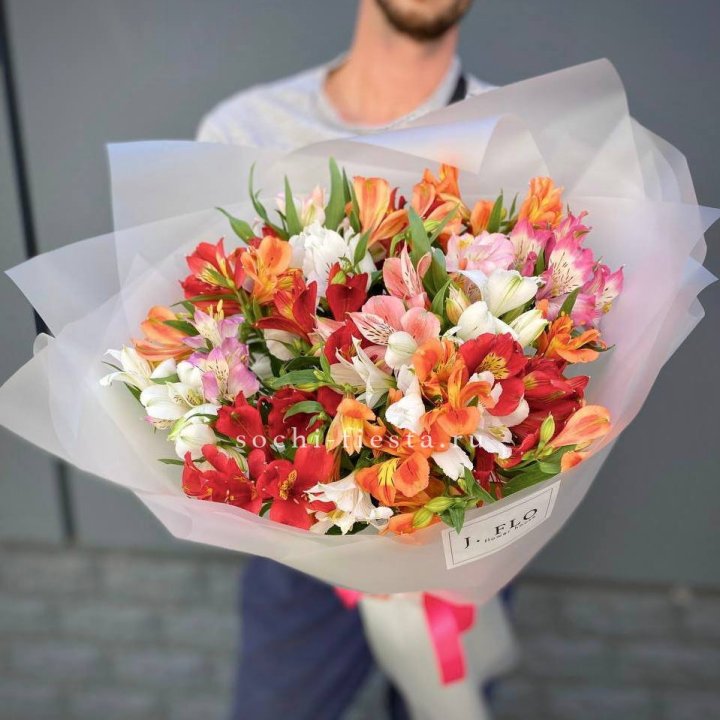 Микс альстромерий №5 в Ставрополи