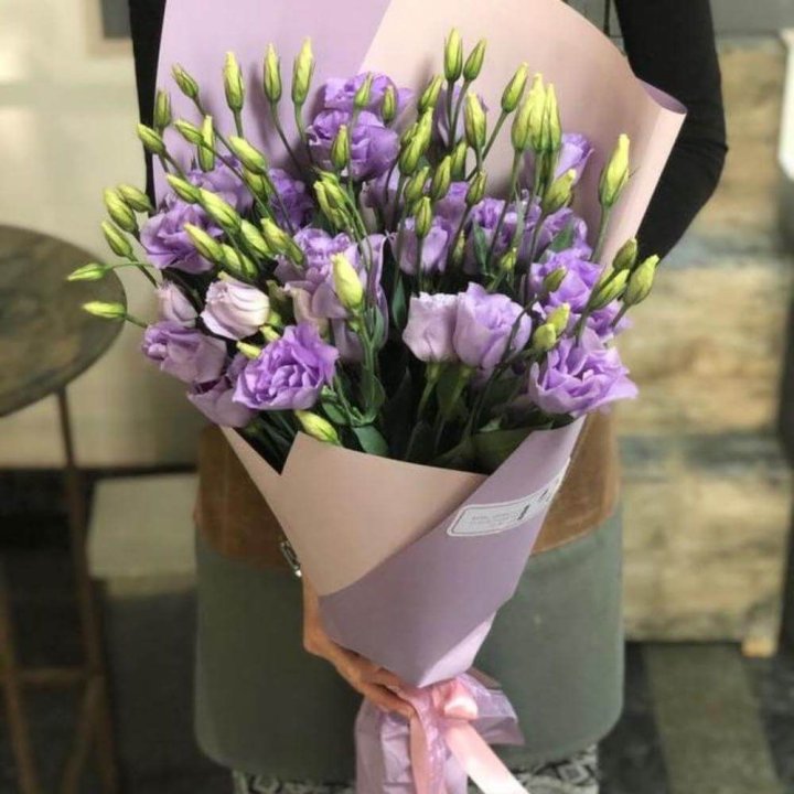 Букет эустом "Лило" в Ставрополи