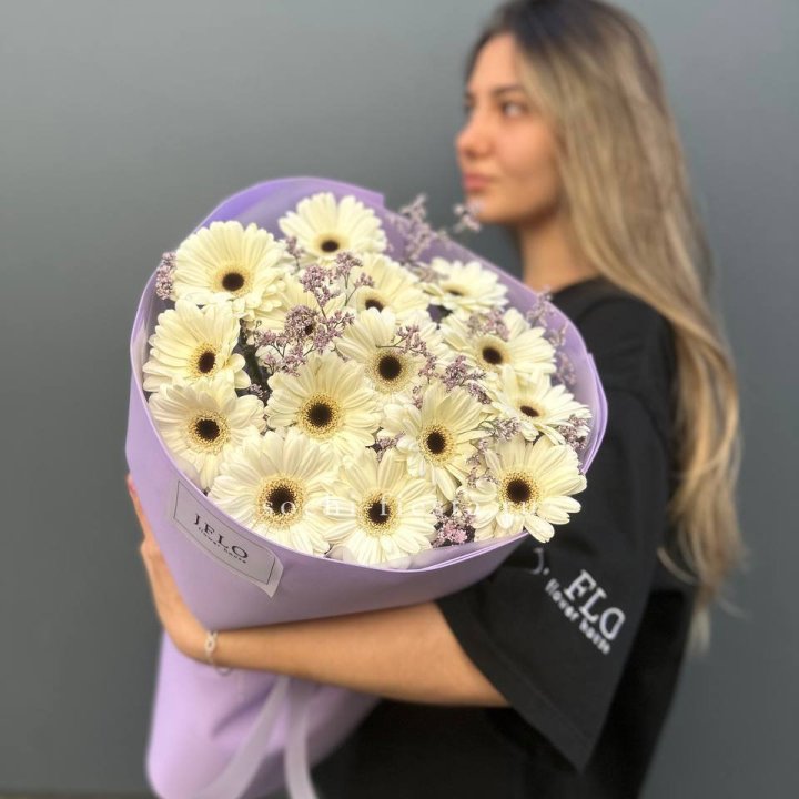 Букет голландских гербер "Лавандер" в Ставрополи