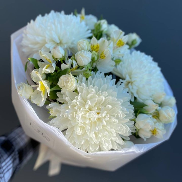 Букет из хризантем "Миранда" в Ставрополи