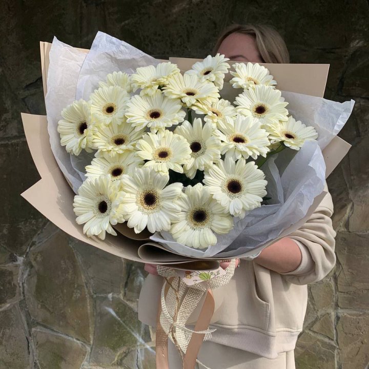 Букет голландских гербер "Шейн"" в Ставрополи