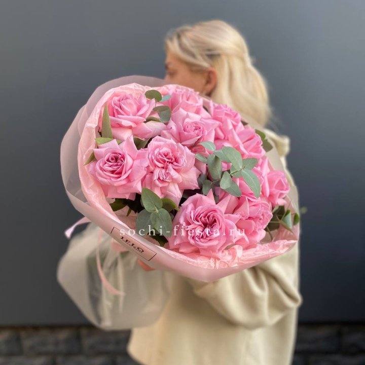 Букет роз "Минифу-2" в Ставрополи