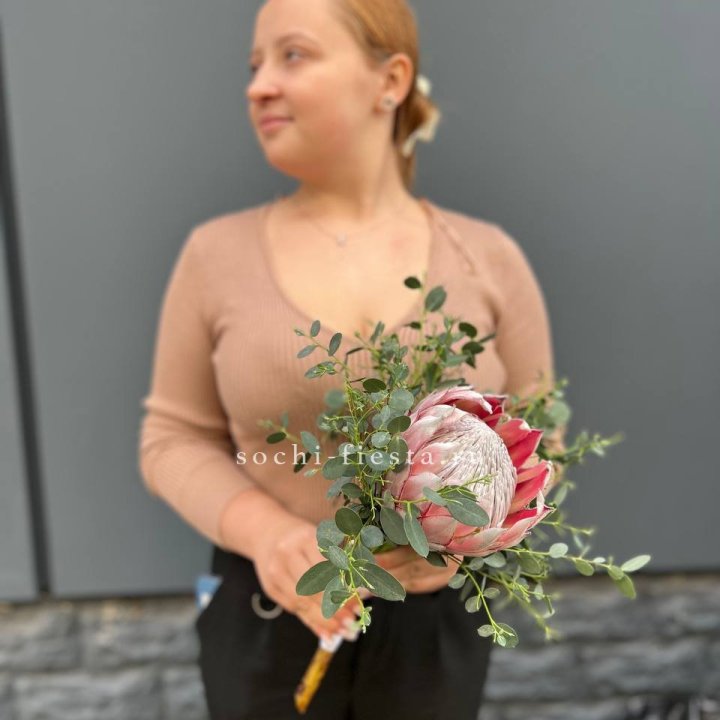 Свадебный букет "Протея" в Ставрополи