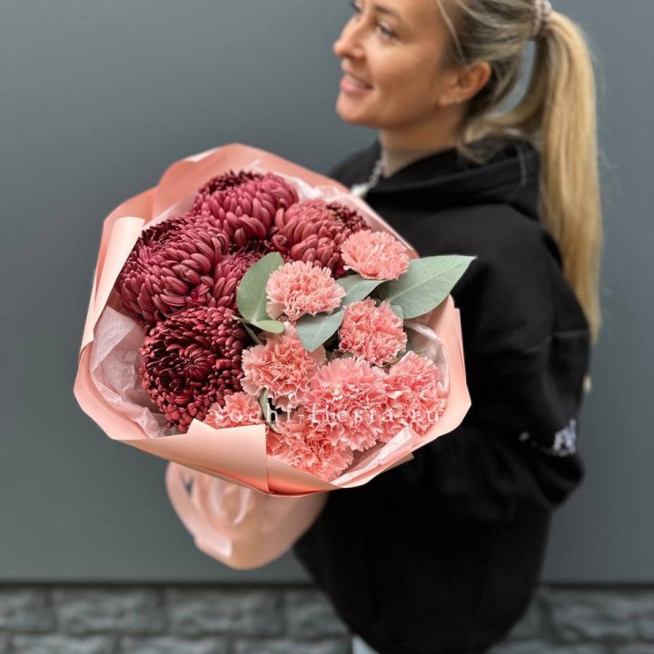 Дуо диантусы и бигуди в Ставрополи