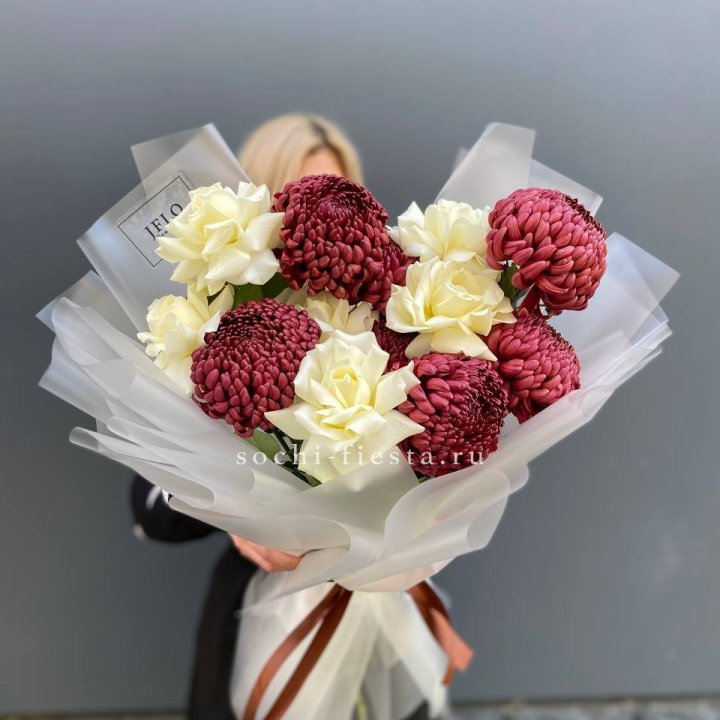 Дуо бигуди и розы в Ставрополи