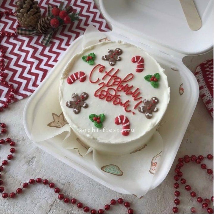 Бенто-торт "С Новым Годом!" в Ставрополи