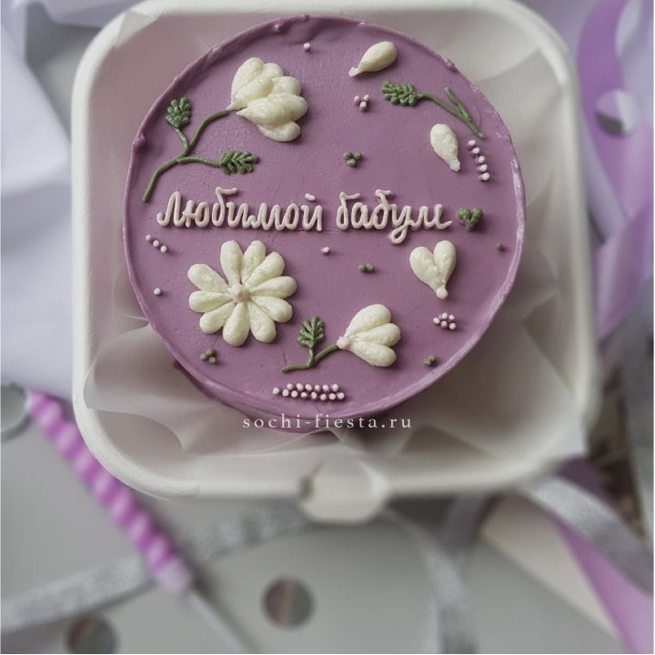 Бенто-торт "Любимой бабуле" в Ставрополи