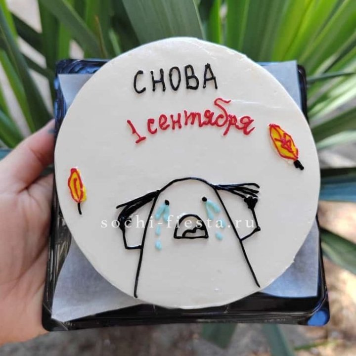 Бенто-торт "Не опять, а снова..." в Ставрополи