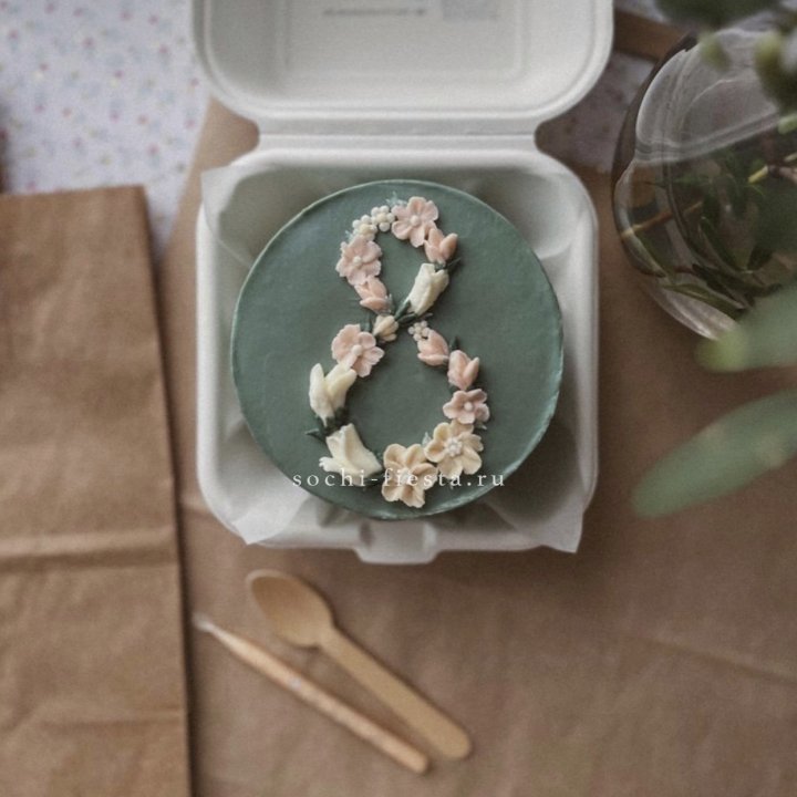 Бенто-торт "8 марта" green  в Ставрополи