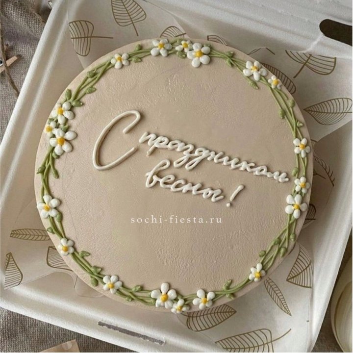 Бенто-торт "C праздником весны!"  в Ставрополи