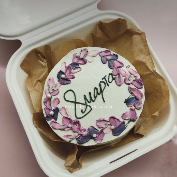 Бенто-торт "8 марта цветы"  в Ставрополи