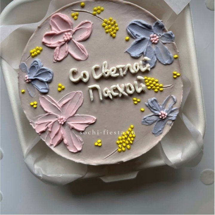 Бенто-торт "Светлой Пасхи" 3 в Ставрополи