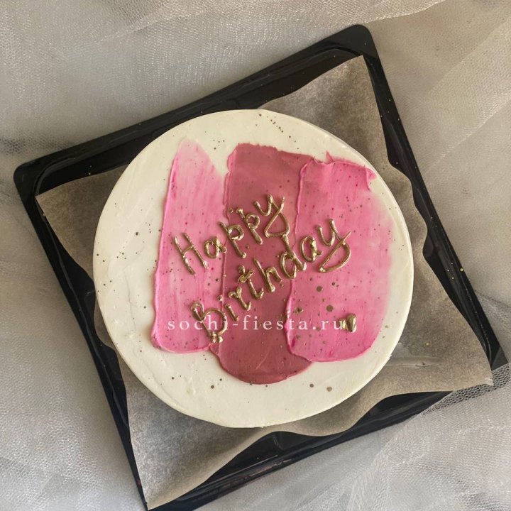 Бенто-торт "С днём рождения" пастель в Ставрополи
