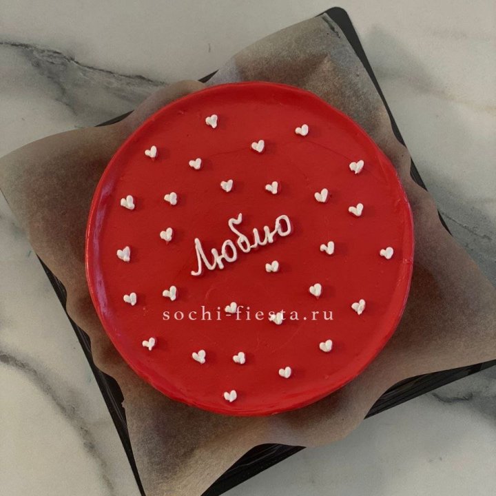 Бенто-торт "Люблю" в Ставрополи