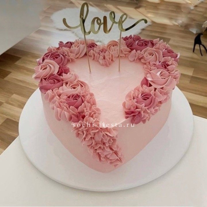 Торт "Сердце" 10 в Ставрополи