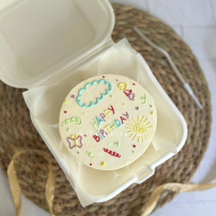 Бенто-торт "С днем рождения!"  в Ставрополи