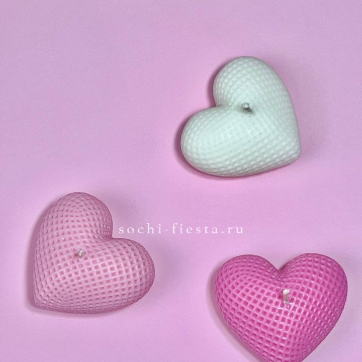 Набор свеч сердец в Ставрополи