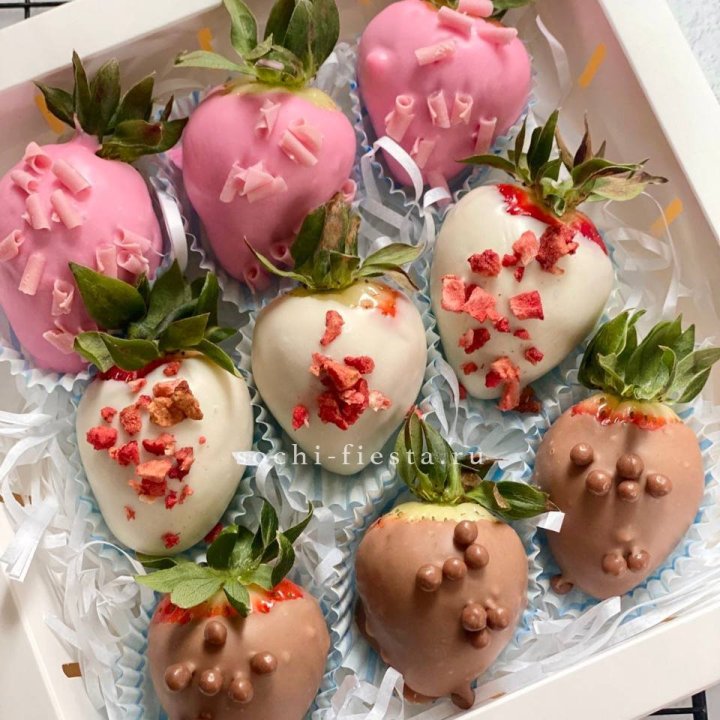 Клубника в шоколаде 9 ягод в Ставрополи