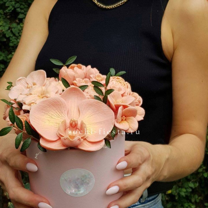 Шоколадный букет Орхидей в Ставрополи