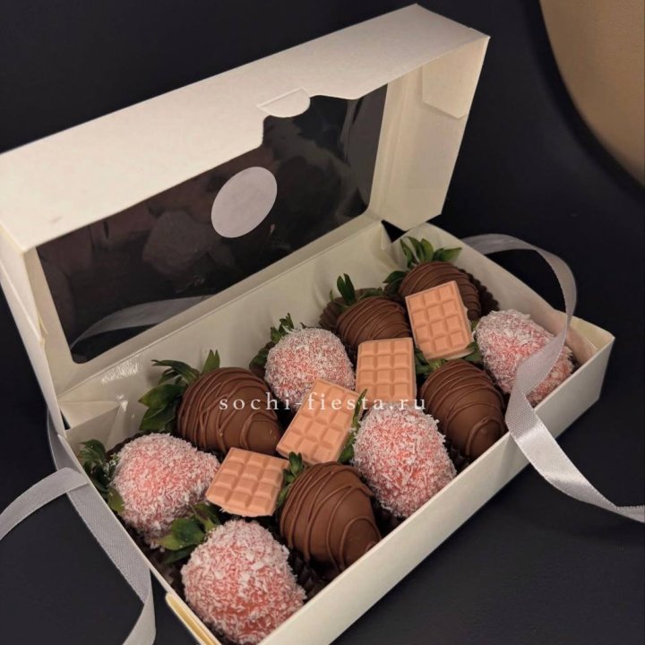 Клубника в шоколаде 10 ягод №2 в Ставрополи