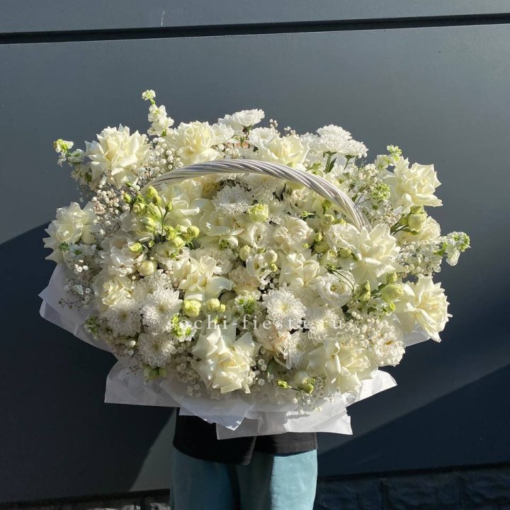 Корзина "Белоснежка" в Ставрополи