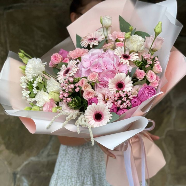 Авторский букет Пич в Ставрополи