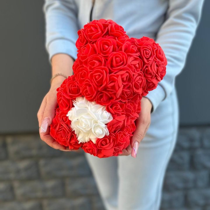 Медведь с белым сердцем в Ставрополи