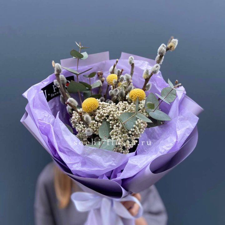 Букет с Вербой №1 в Ставрополи