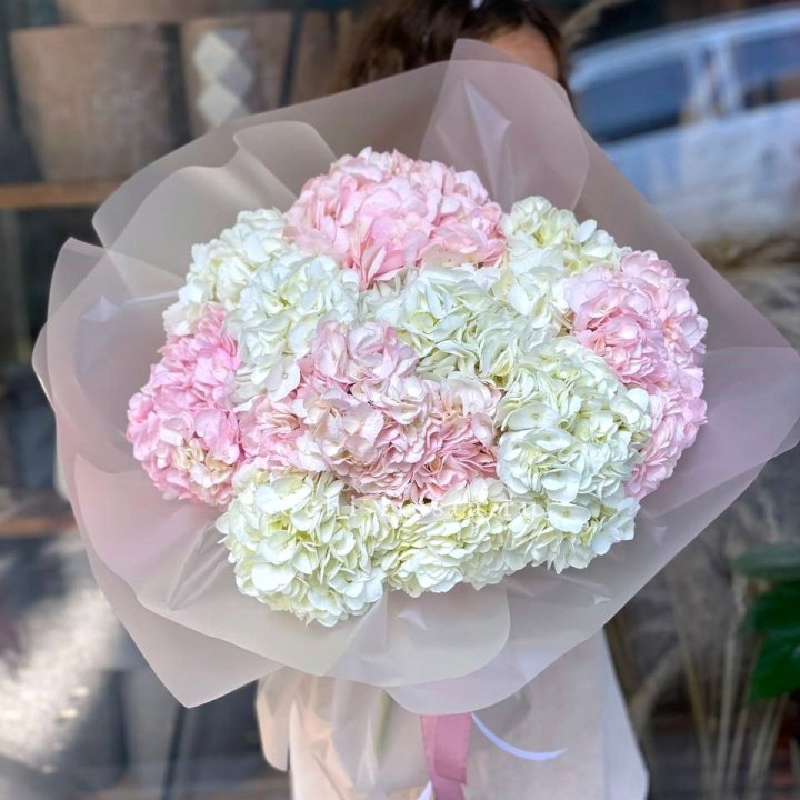 Букет гортензий № 3 в Ставрополи