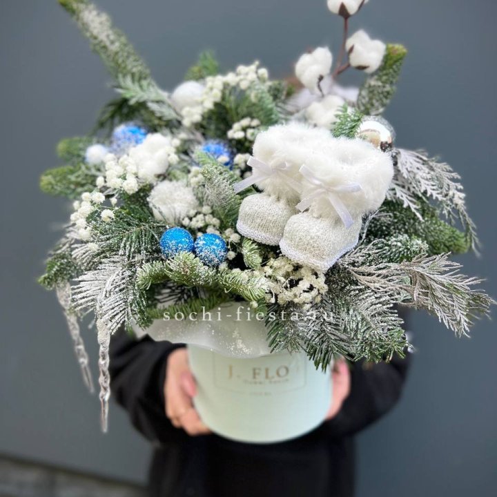 Новогодний бокс "Ботс блю" в Ставрополи