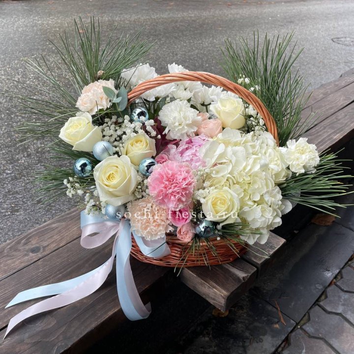 Новогодняя корзина  в Ставрополи