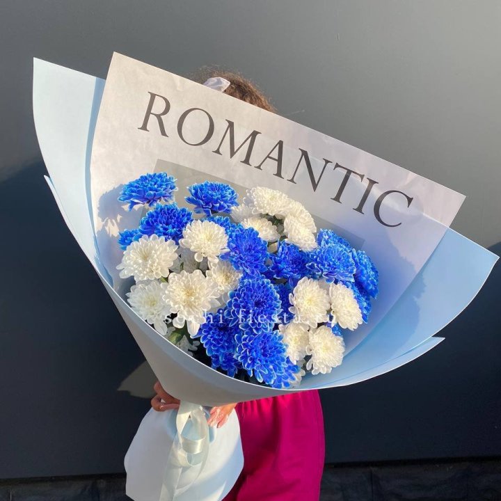 Букет кустовых хризантем  в Ставрополи