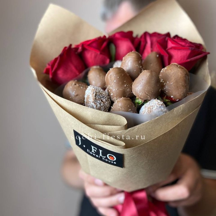 "Тандем с шоколадной клубникой" в Ставрополи