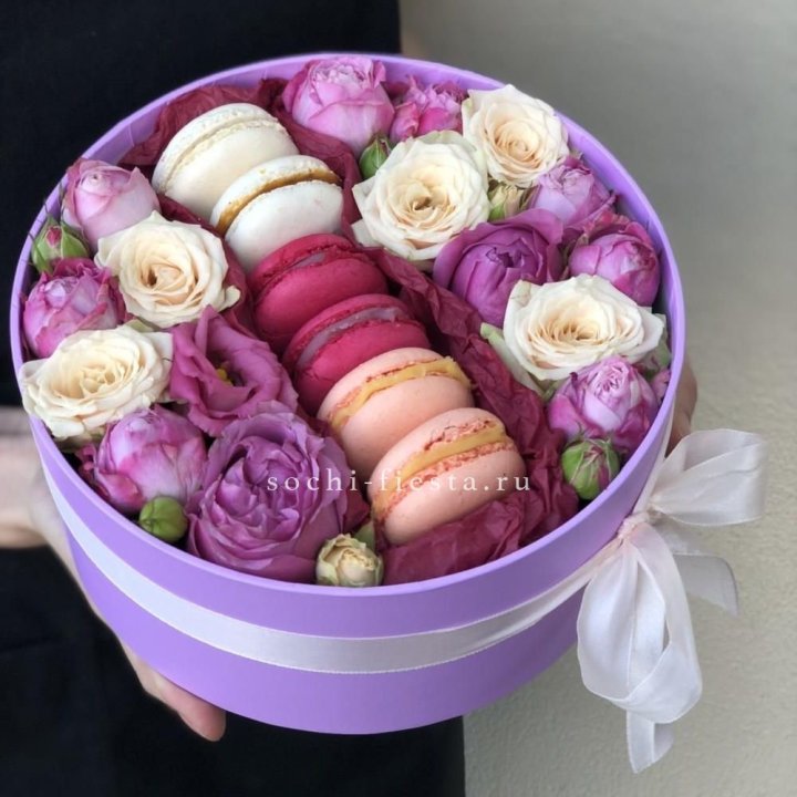 Цветочный бокс "Лаванди" в Ставрополи