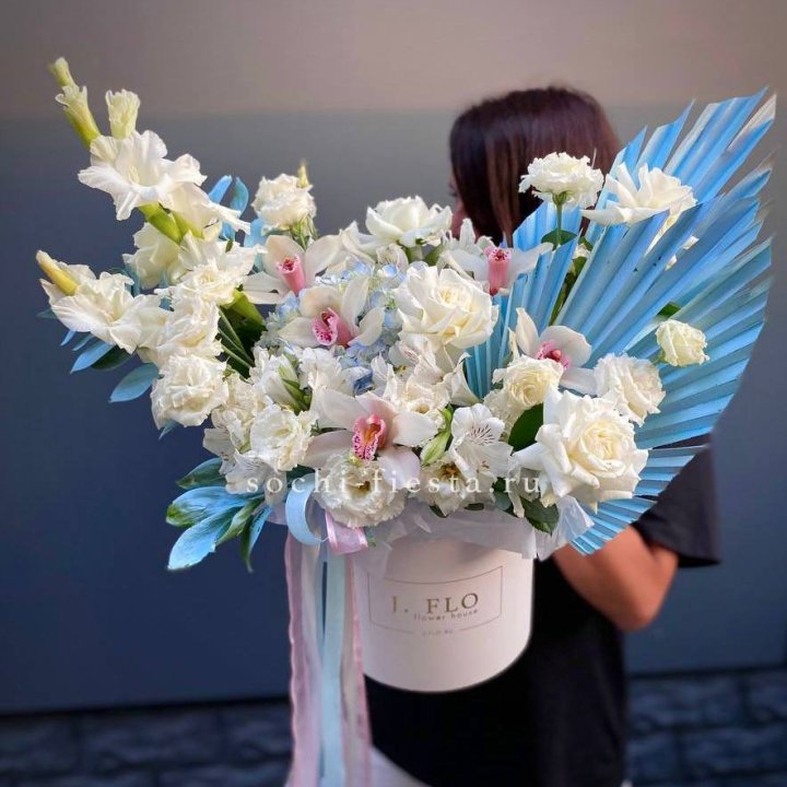 Цветочный бокс №3 в Ставрополи