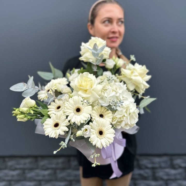 Цветочный бокс "Лавандовый сон" в Ставрополи