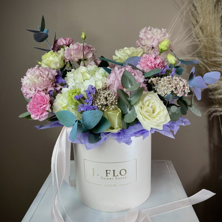 Цветочная коробка "Ода" в Ставрополи