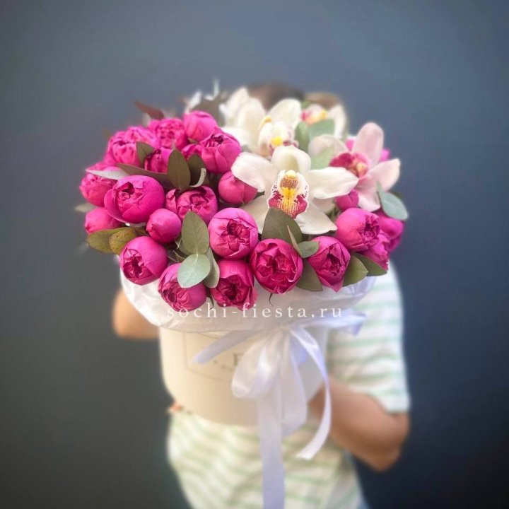 Бокс дуо мисти и орхидеи в Ставрополи