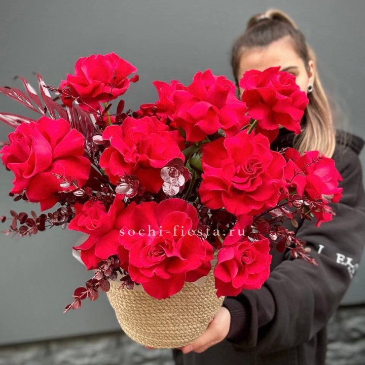 Джутовое кашпо "Трамонто" в Ставрополи