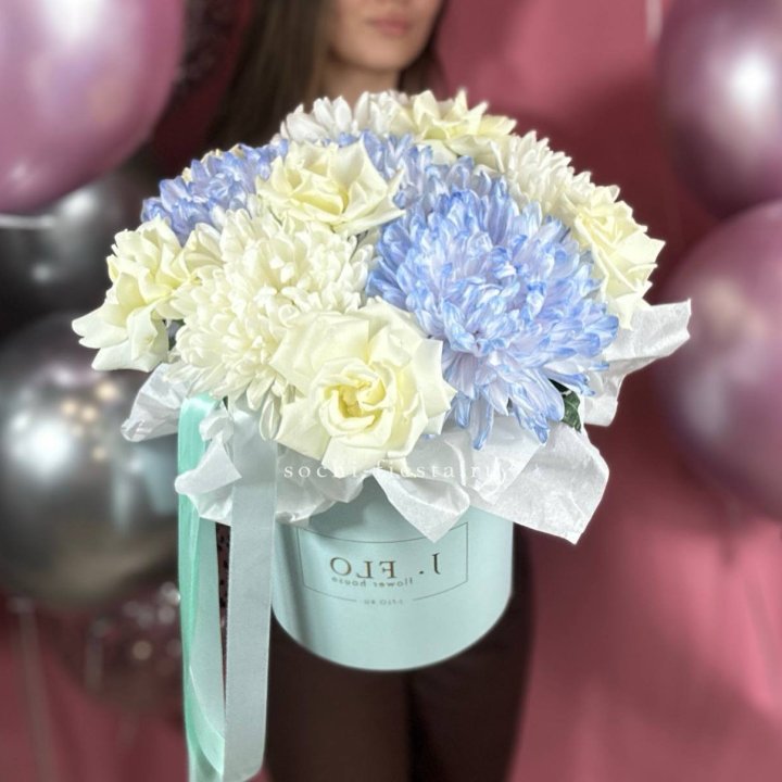 Коробка с цветами "Вольта" в Ставрополи