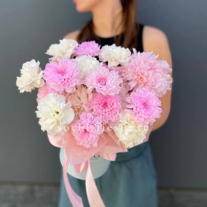 Коробка с цветами "Фиона" в Ставрополи