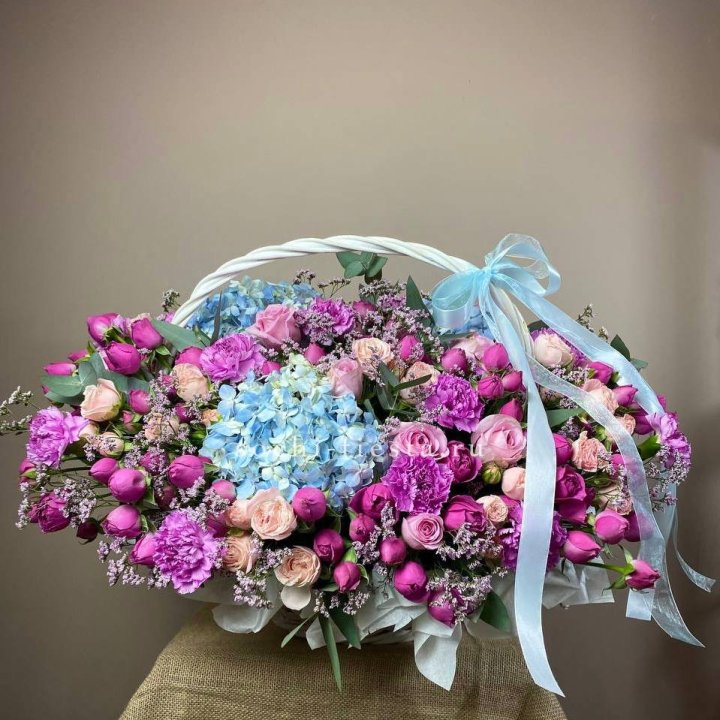 Авторская корзина "Лавандерия" в Ставрополи