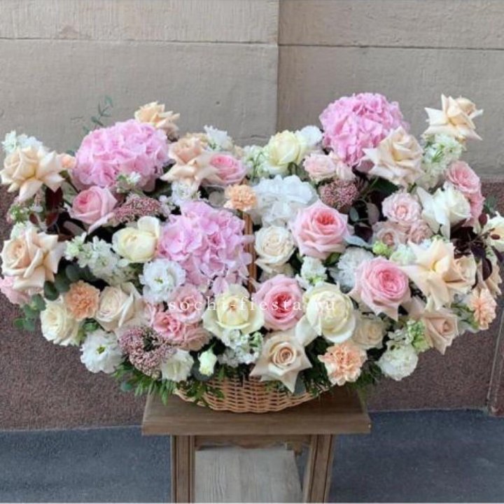 Цветочная корзина макси N2 в Ставрополи