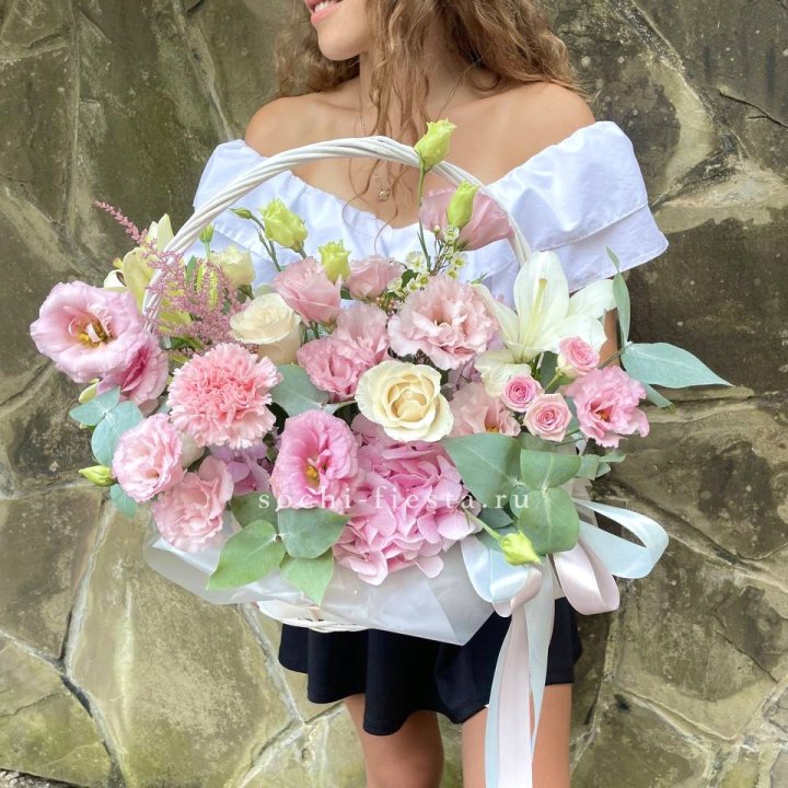 Авторская корзина "Миа" в Ставрополи