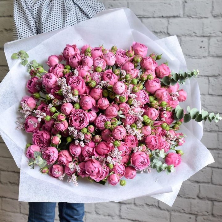 51 кустовая роза в Ставрополи